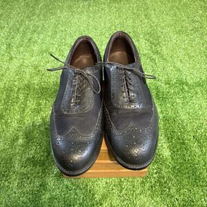 ALLEN EDMONDS “Strawfut” Ventilated-Mesh Oxford Spectator Men’s Size 9 Black